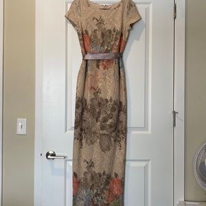 Formal, floor length dress, size 2